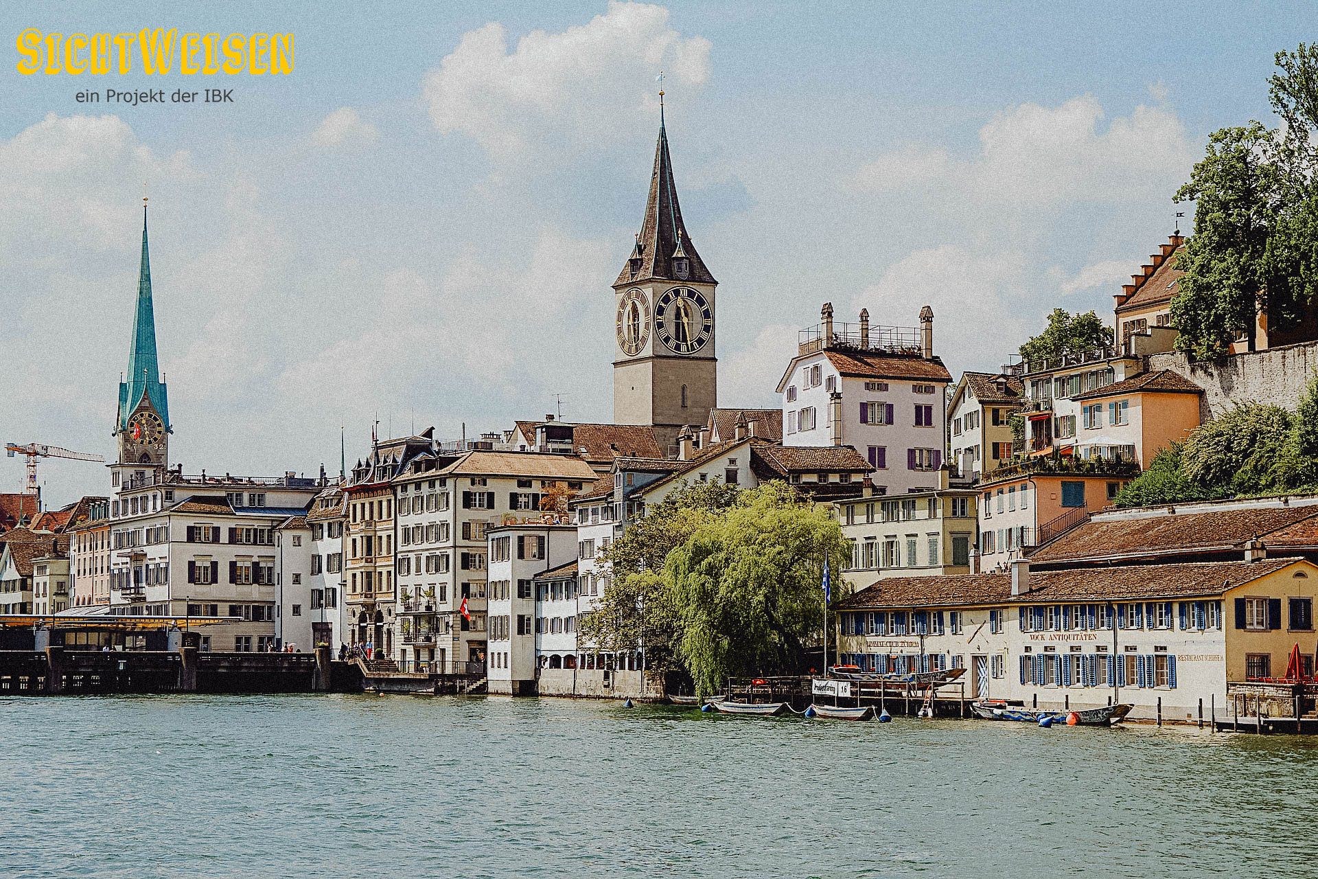 Stadt Zurich - Image by Julian Hacker from Pixabay